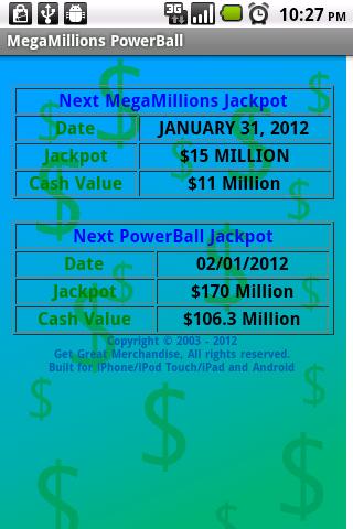 【免費新聞App】MegaMillions PowerBall Lottery-APP點子