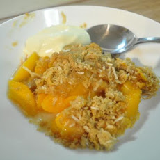 Peach Crumble Crunch