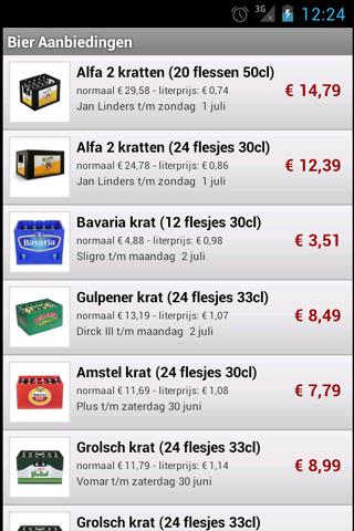 Bier Aanbieding