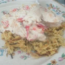 Garlic Creamed Chicken