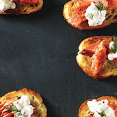 Sockeye Salmon Crostini