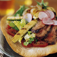 Grilled Flank Steak Tostada