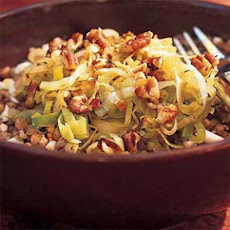 Kasha with Leeks and Toasted Pecans