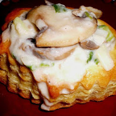 Mushrooms in Creamy Wine Sauce