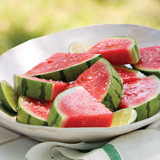 Tequila-Soaked Watermelon Wedges