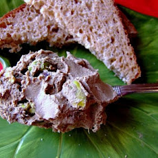 Chicken Liver Paté With Port Wine and Pistachios