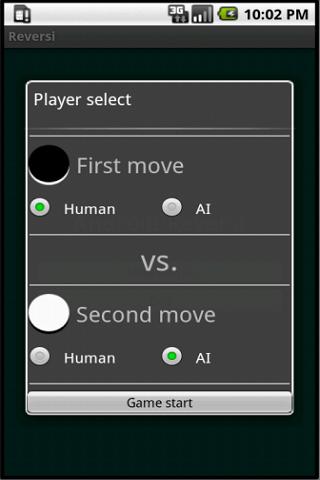 Reversi Game