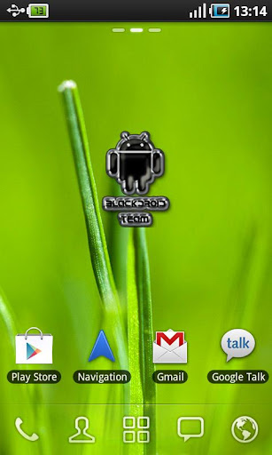 Blackdroid Team Sticker Widget