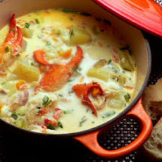 Corn and Lobster Chowder