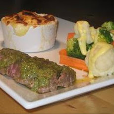 Ostrich Fillet Steaks With Cafe De Paris Butter