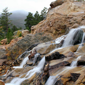 Rocky Mountain Stream by Bryan Rasmussen - Landscapes Mountains & Hills