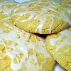 Easy Lemon Cake Cookies with Icing