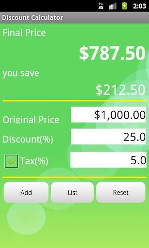 Discount Calculator