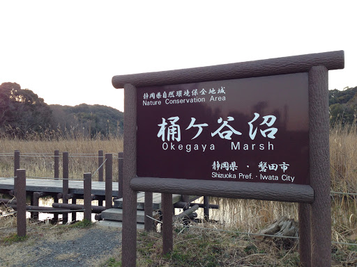 Okegaya Marsh Sign