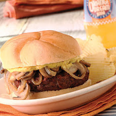 Stuffed Blue Cheese Burgers