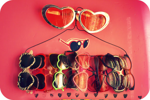 Valentine's Day heart shaped Glasses