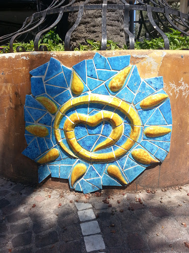 Mosaico Sole Cuore