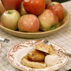 Jerry's Apple, Rosemary, and Caramel Shortcakes