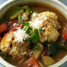 Cacciatore Stoup with Turkey Sausage Meatballs