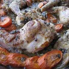 Maple Braised Rabbit And Carrots