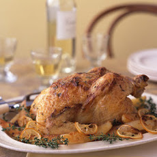 Lemon-Roasted Chicken with Potatoes