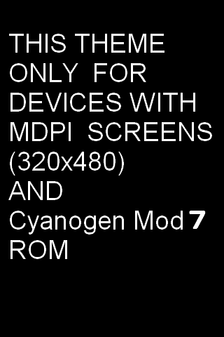 Touchwiz 5 CM7 Theme MDPI