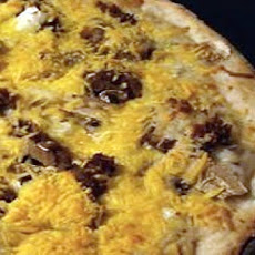Quick Beef Pizza