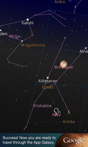 Indian Sky Map