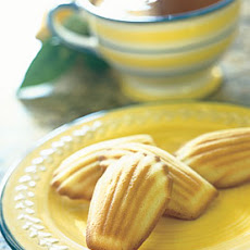 Earl Grey Tea Madeleines with Honey