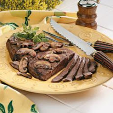 Sirloin with Mushroom Sauce