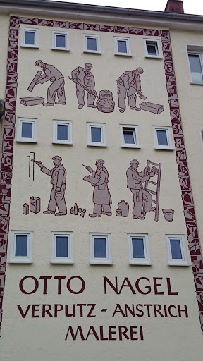 Fassade Malerei Otto Nagel