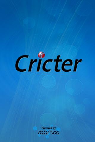 Cricter: Cricket Live Scores