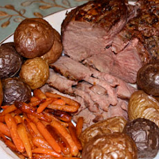 Lemon-Oregano Leg of Lamb