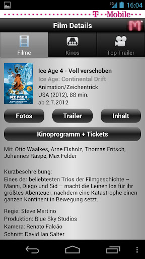 m-kino for android screenshot
