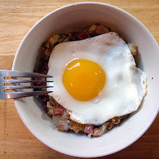 Healthy Corned Beef Hash With Fried Eggs