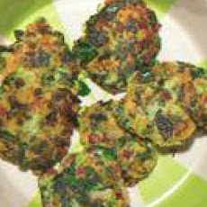 Green-with-Envy St. Pattys Potato Cakes