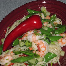 Thai Noodle Salad With Prawns