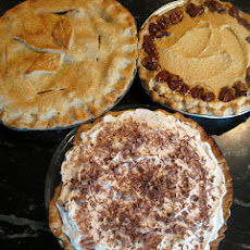 Caramel Pecan French Silk Pie