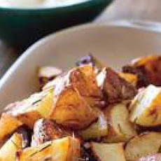 Roasted Rosemary Potatoes with Lemon Mayo