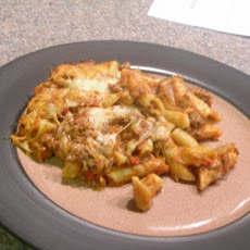 Cheesy Mostaccioli