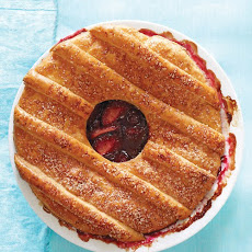 Plum-Blackberry Potpie
