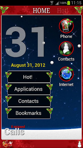 Christmas theme for ssLauncher