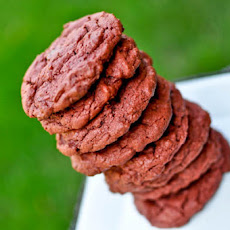 Red Velvet Chocolate Chip Cookies