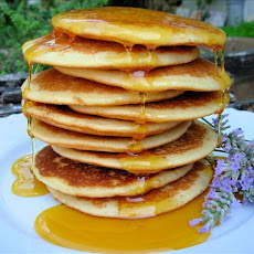 Auberge French Lavender Pancakes With Lavender Honey