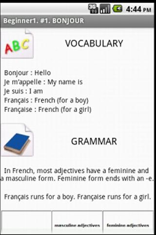 Frenchbyfrench - Beginner1