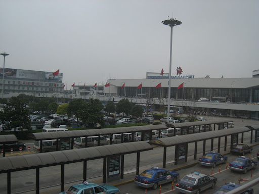 HongQiao airport in Shanghai