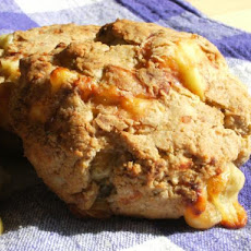 Apple Cheddar Nut Scones