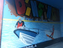 Boat Mural