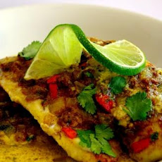 Fragrant Coconut Lime & Ginger Fish Bake