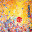 Moon Over The City.
60" x 60".
Mixed Media/Canvas.
2003.
Private Collection